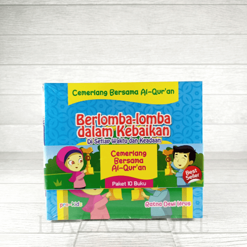 Paket Buku Anak Cemerlang Bersama Al-Qur'an - Pro U Media 100% Original
